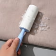 thumbnail image 1 of Tearable Roll Paper Sticky Roller Dust Wiper Pet Hair Clothes Carpet Furniture Lint Remover Portable Cleaning Brush Tool Sticky Rollers for Floor, 1 of 6