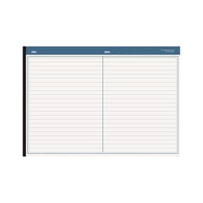 Tearable Writing Detachable Notepad, B5-Size Tear-Off Sheets Memo Notebook with Smooth Paper Surface, Notepad for Daily Writing and Note Taking, Suitable for Office and Memo Management,Blue