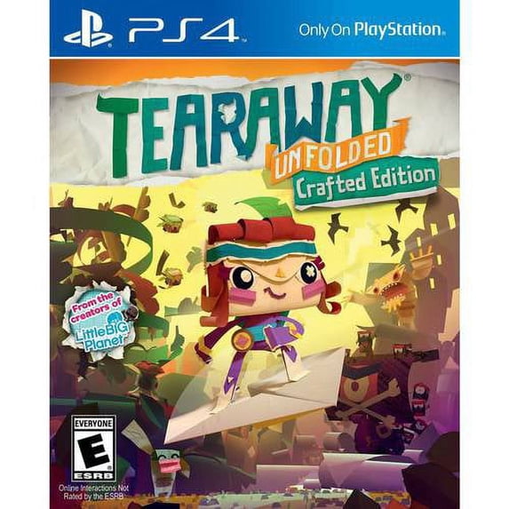 Tearaway Unfolded Sony PlayStation 4 711719501268