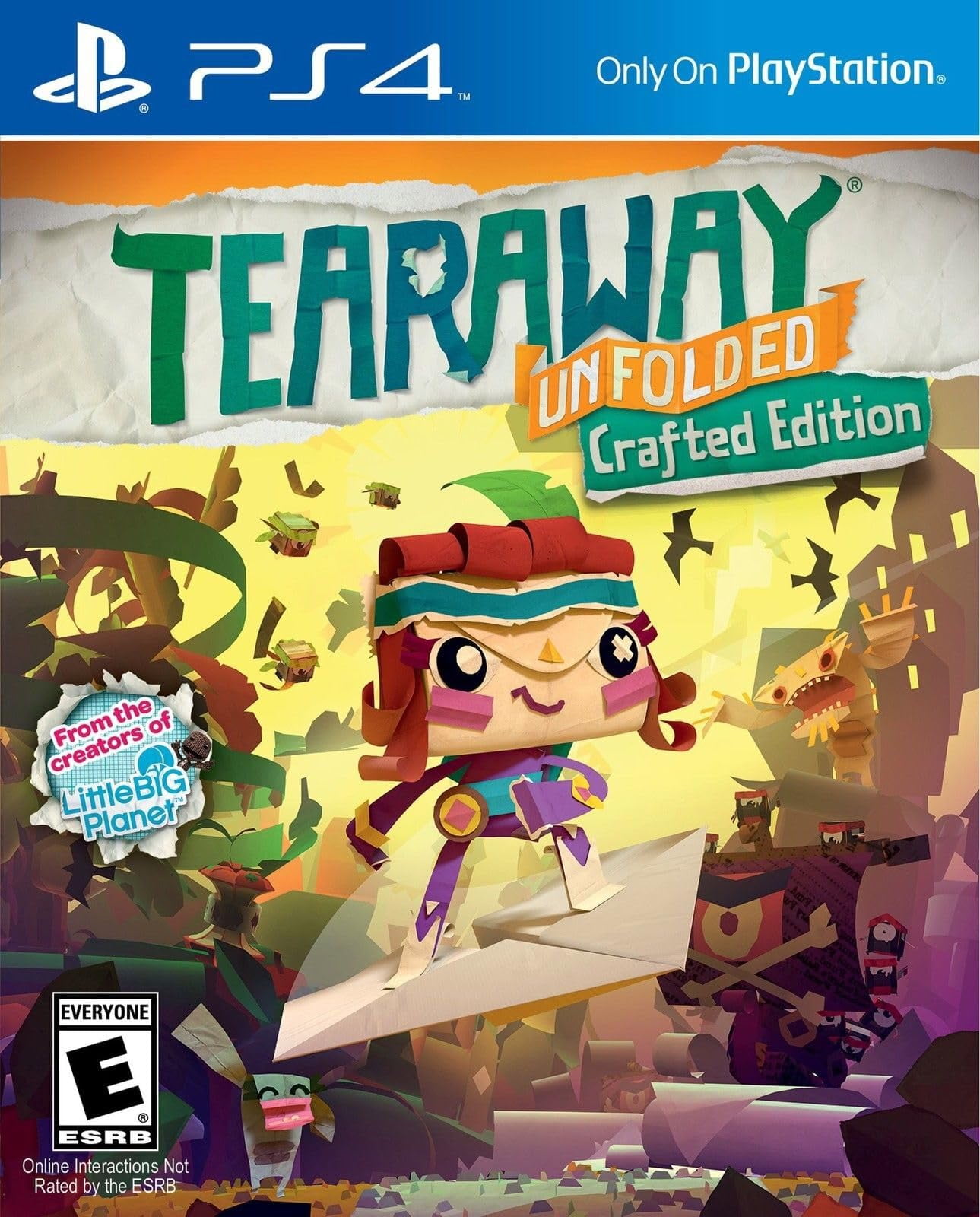 Tearaway Unfolded Sony PlayStation 4 711719501268