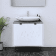 thumbnail image 1 of Teardrop 2D 80 Floating Bathroom Vanity (32" Width), 1 of 11