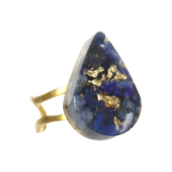 Teardrop Adjustable Ring