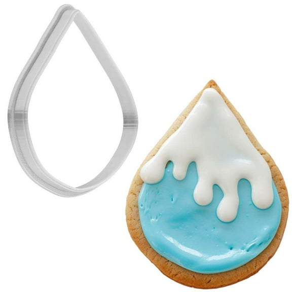 Teardrop Cookie Cutter 4 Inch Made in USA by WONDERTORY