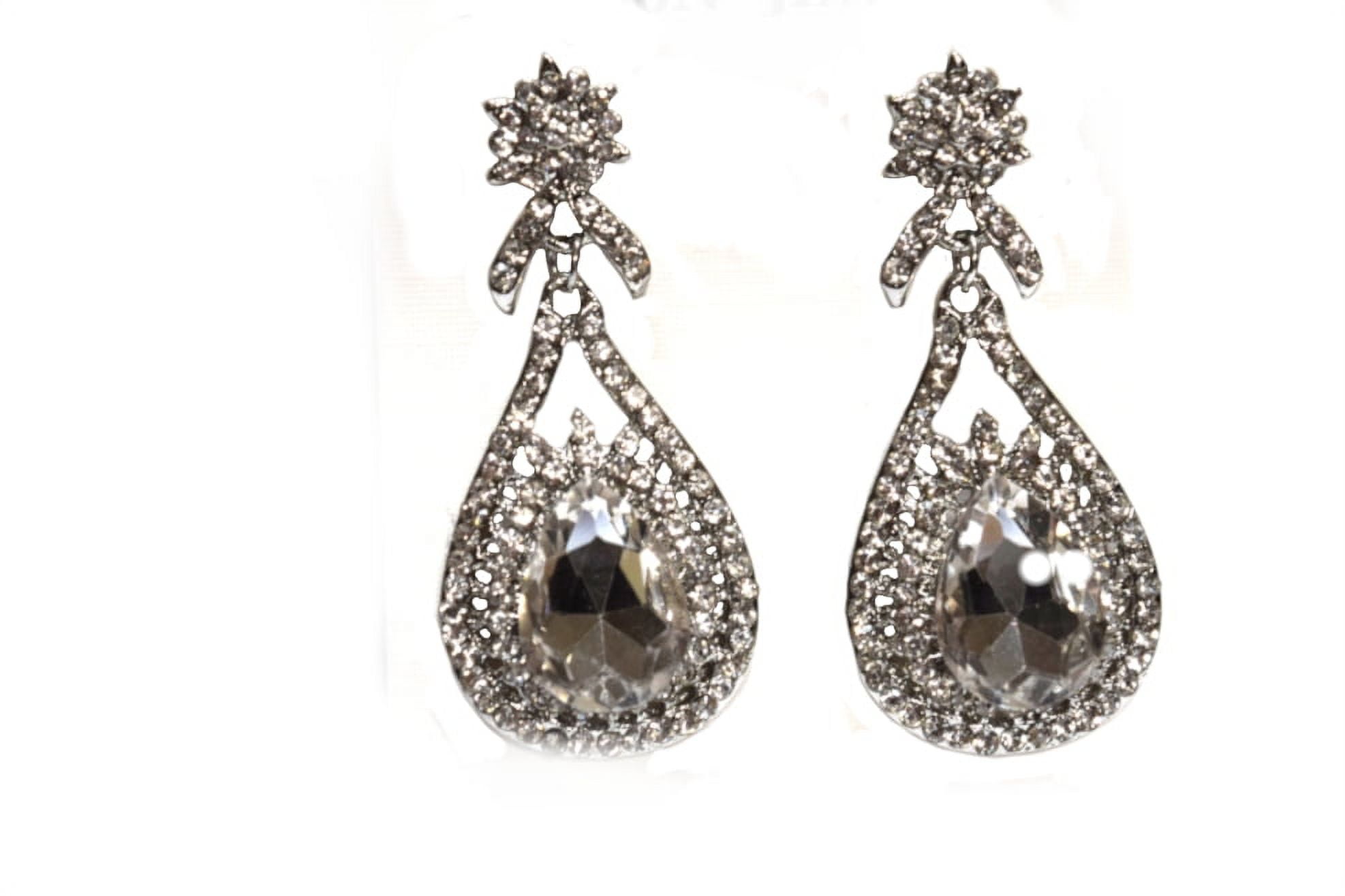 slim fit dress slacks Luxe Bow Earrings - Prints Arabian Leopard Matte - Handmade African Jewelry main image 1