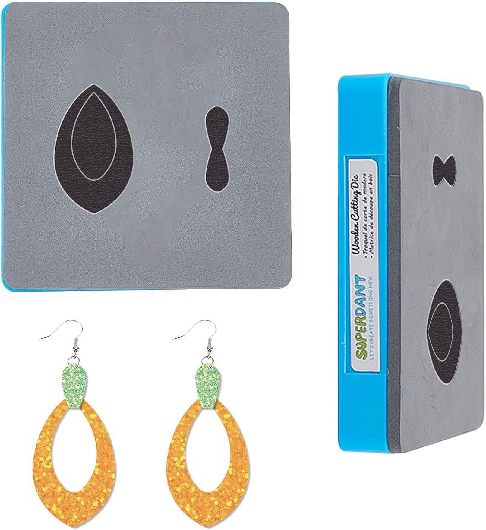 Teardrop Earring Die Cuts Horse Eye Shape Leather Cutting Dies DIY