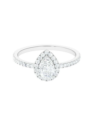 Pear shaped engagement ring walmart best sale