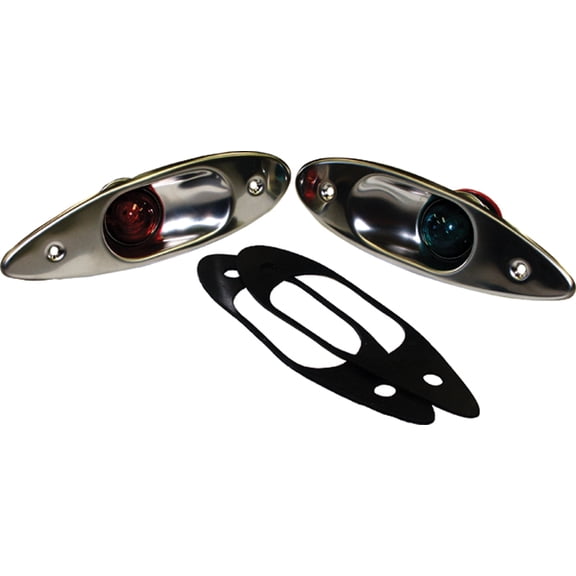 Teardrop Lights, S.S., Pair