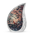 thumbnail image 1 of Teardrop Urn, Hummingbird Small Urns for Human Ashes, Cremation Keepsakes for Ashes, Decorative Urns, Urn for Ashes Adult Male, Urn for Ashes for Women, Burial Vaults for Cremation Urns 3inch, 1pcs, 1 of 2