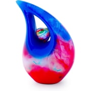Teardrop urn in Small and Mini Teardrop Urns Multicoloured, Small - Medium