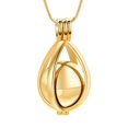 thumbnail image 1 of Teardrop with Sphere Small Urn Cremation Jewelry for Ashes Holder Necklace Memorial Jewelry Pendent for Ashes and Chain, 1 of 7
