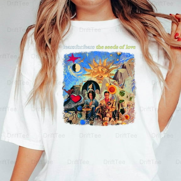 Tears For Fears - The Seeds Of Love Vintage Retro New Wave Synth Pop Music T-Shirt Unisex, up to 5XL
