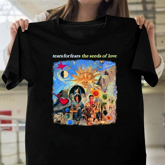 Tears For Fears - The Seeds Of Love Vintage Retro New Wave Synth Pop Music T-Shirt Unisex, up to 5XL