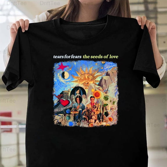 Tears For Fears - The Seeds Of Love Vintage Retro New Wave Synth Pop Music T-Shirt Unisex, up to 5XL