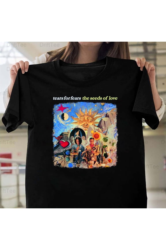 Tears For Fears - The Seeds Of Love Vintage Retro New Wave Synth Pop Music T-Shirt Unisex, up to 5XL