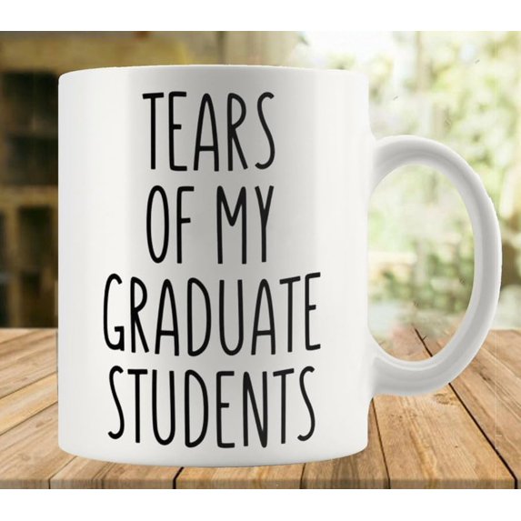 Tears Of My Math Students 11 Ounces Funny White Mug - Cute Coffee And Tea Mug - Ceramic Coffee Mugs For Women And Men