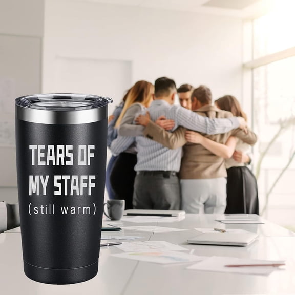 Tears of My Staff - Christmas Gifts for Boss from Employee - Best Gift Ideas for World Best Boss Ever, Assistant, Men, Birthday, Principal, Bosses Day, Office