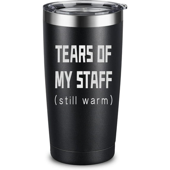 Tears of My Staff - Funny Gifts for Boss from Employee - Best Birthday Present Ideas for World Best Boss Ever, Assistant, Men, Women, Principal, Bosses Day, Office
