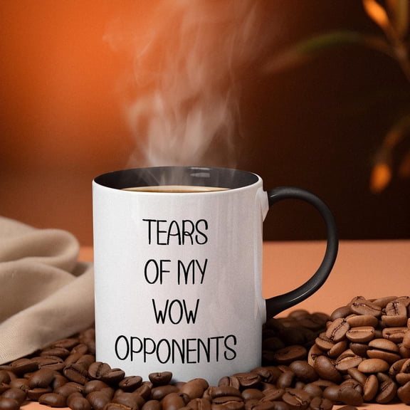 Tears of My WoW Opponents Coffee Mug: Funny Gamer Gift