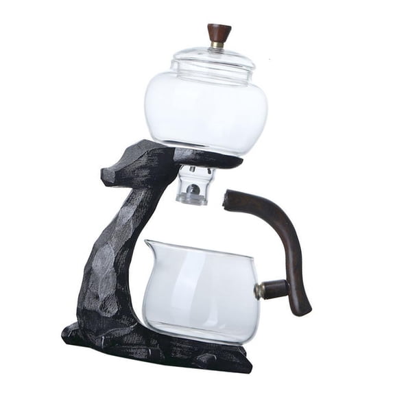 Teas Kettle Glass Teapot with Removable Infuser Suction Deer Shape Pots for Home or Use