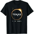 thumbnail image 1 of Teas Totality 4.08.2024 Total Solar Eclipse 2024 T-Shirt, 1 of 3