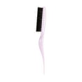 thumbnail image 1 of Teasing Boar Bristle Hair Brush for Women Three Row Rat Tail Combs Back Combing, 1 of 20