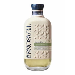 Teasons Green Tea & Dry Gin Alternative, Layered, Lively, and Tangy Non Alcoholic Gin, Sophisticated Non Alcoholic Spirits by Spirits of Virtue (700ml)