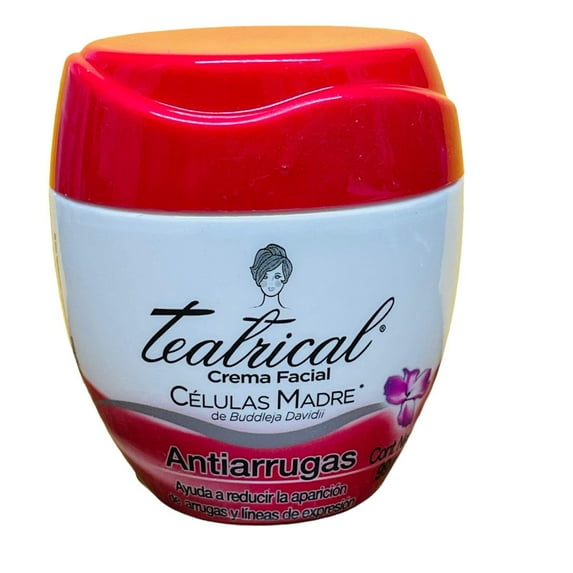 Teatrical Anti-Wrinkle Facial Cream with Stem Cells from Buddleja Davidii Flower, 3.5 oz