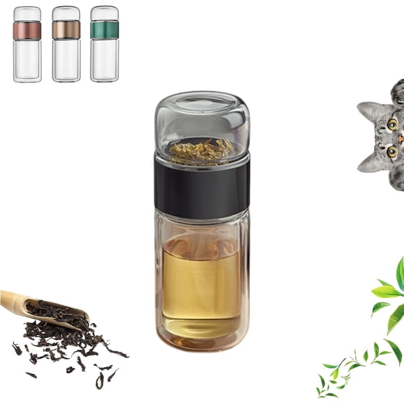 Glass Tea Infuser Bottle