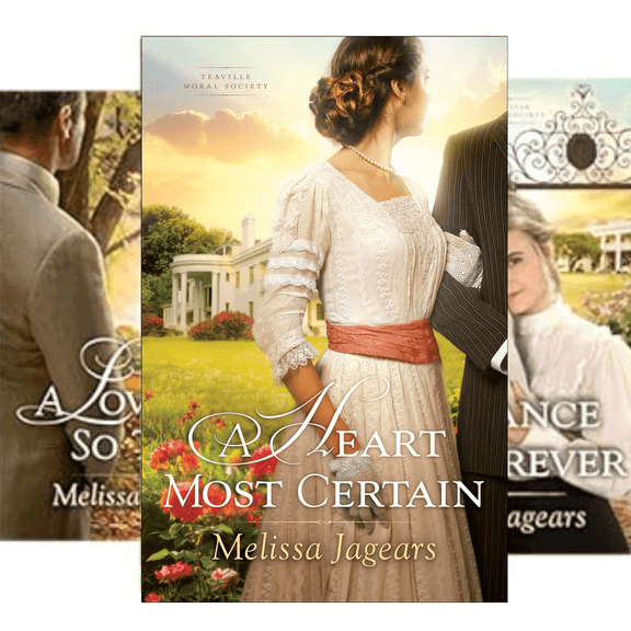 Teaville Moral Society Series Set Books 1-3: A Heart Most Certain; A Love So True; A Chance At Forever by Melissa Jagears (Paperback Collection)