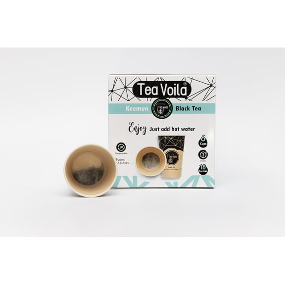 Teavoila Tea - Keemun Black Tea - 6 cups