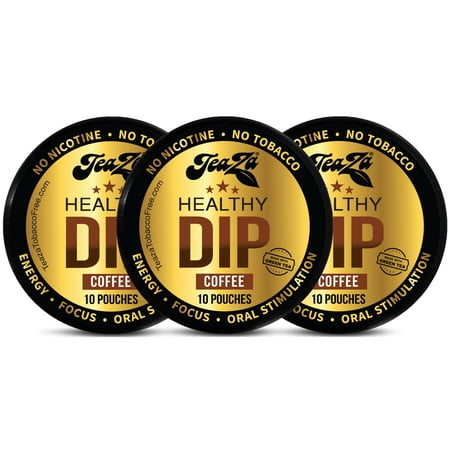 Teaza Herbal Energy Pouches Coffee Puck 3 Cans