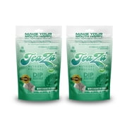 TeaZa Herbal Energy Pouches Wintergreen Chill Flavor, 2 Bags, Made From Tea, 50 Pouches