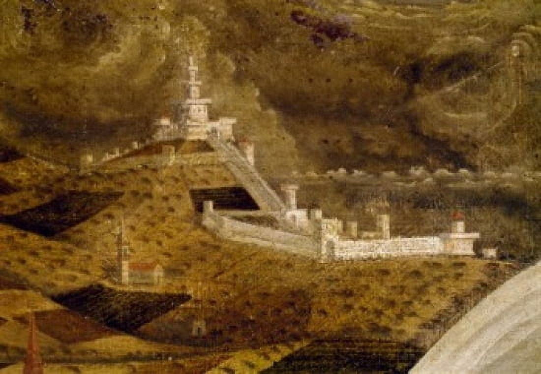 Tebaide - Detail #2 by Paolo Uccello 1397-1475 Italy Florence Galleria dell Accademia Canvas Art - Paolo Uccello (18 x 24)