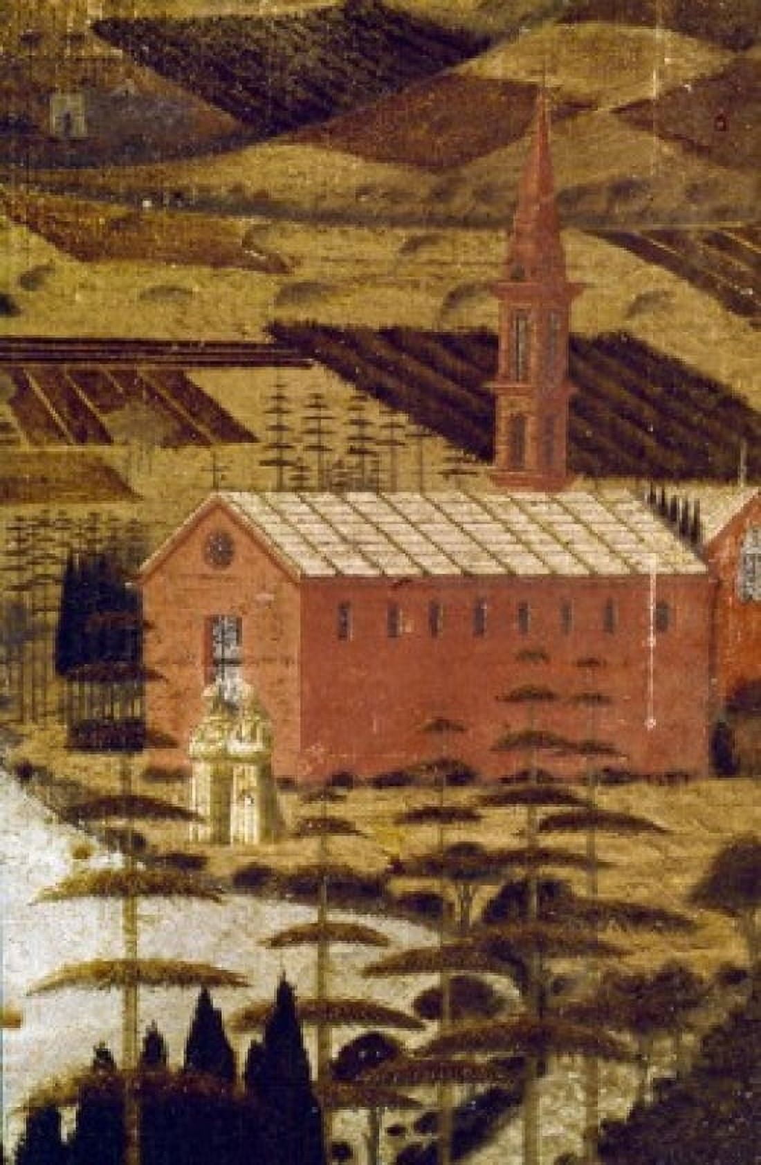 Tebaide by Paolo Uccello detail 1397-1475 Italy Florence Galleria dell Accademia Canvas Art - Paolo Uccello (24 x 36)