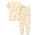 thumbnail image 1 of Beezizac Snug-Fitting Pajamas for Girls – Soft Modal Fiber Toddler/Little Jammies Ballet Party PJs Size 2T, 1 of 7