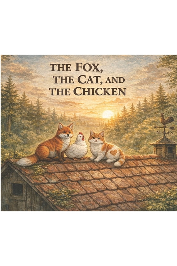 The Fox, The Cat, and The Chicken: A gentle bedtime story about friendship and finding your way home, (Paperback)