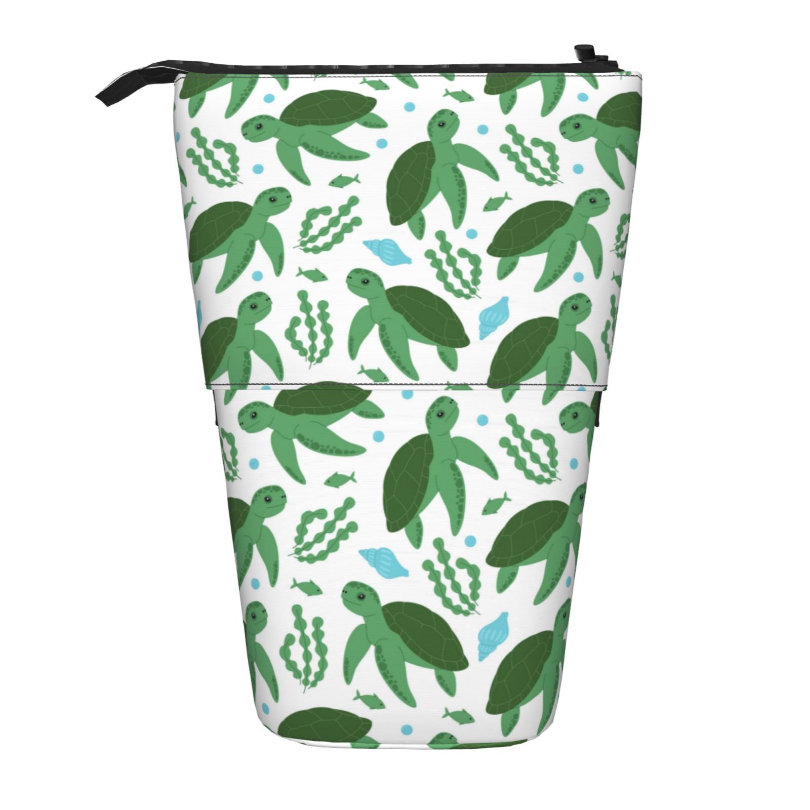 Buy Telescopic Pencil Case Stand Up Pen Bag Grid Pencil Holder Canvas