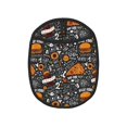 Tebeau Fastfood 1 Print Silicone Pot Holders , MultiPurpose Hot Pads