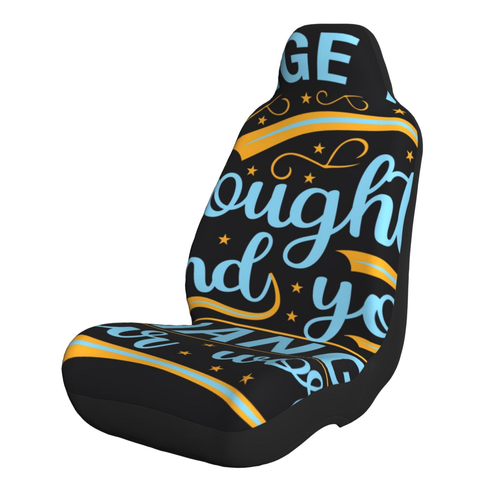 Tebeau Not All Those Who Wander Are Lost 2 Print Car Seat Cushions