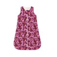 Tebeau Orchids Flowers Print Baby Sleep Sack Baby Wearable Blanket