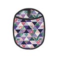Tebeau Plaid Flamingo Print Silicone Pot Holders , MultiPurpose Hot