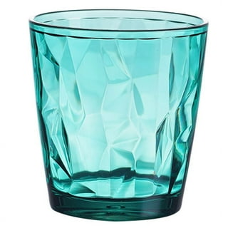 Ello Devon 18oz Glass Tumbler with Lid - Blue 1 ct
