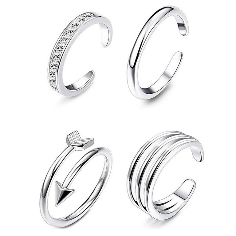 Buy China Wholesale Fashion Women Toe Ring Set Adjustable & Toe Rings $0.99