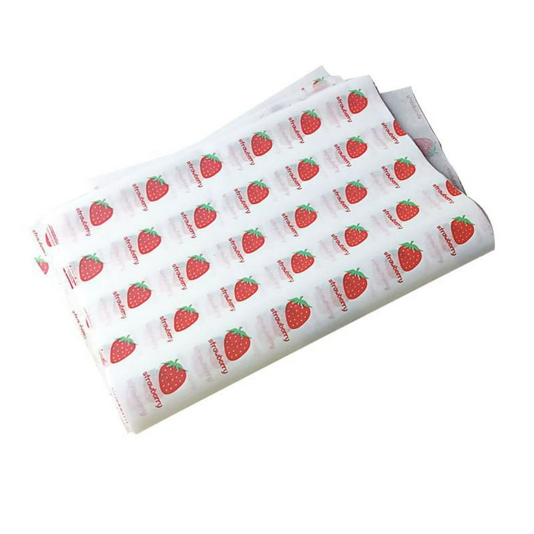 Teblacker 50 Deli Papers Wax Paper Sheets Sandwich Wrap paper Food Wrapping  Basket Liners for Handmade Soap,Cookies and Carmels