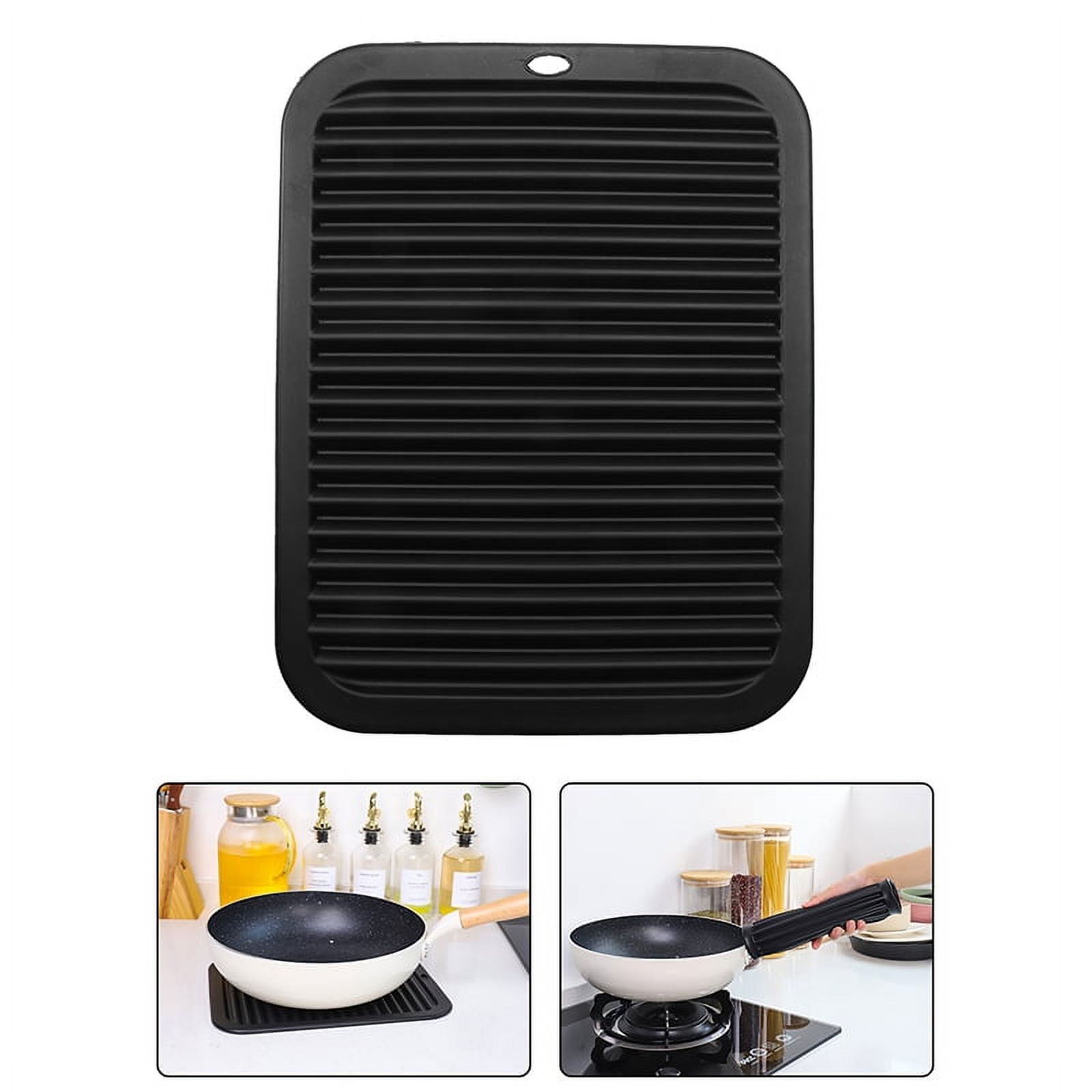 Teblacker Silicone insulation pad for Hot Dishes ,Hot Pads for Pots and