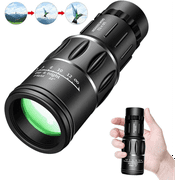 Teblint 16X52 Monocular Telescope, High Power Prism Compact HD Monoculars for Adults Kids, Dual Focus Optics Zoom Monocular Scope for Bird Watching Hunting Hiking Concert Travel 66m/8000m