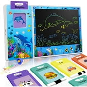 Teblint Talking Flash Cards Learning Toys for 1-6 Years Old Boys Girls, 2-in-1 Educational Toy, Speech Therapy Montessori Toys Autism Toys Christmas Birthday Gifts- Ocean