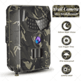 thumbnail image 1 of Teblint Trail Camera, 20MP 1080P Game Camera Hunting Camera with Night Vision Waterproof IP56 Motion Activated, 120° Wide Angle Lens Wildlife Scouting Deer Hunting Cam for Trail Monitoring, 1 of 11