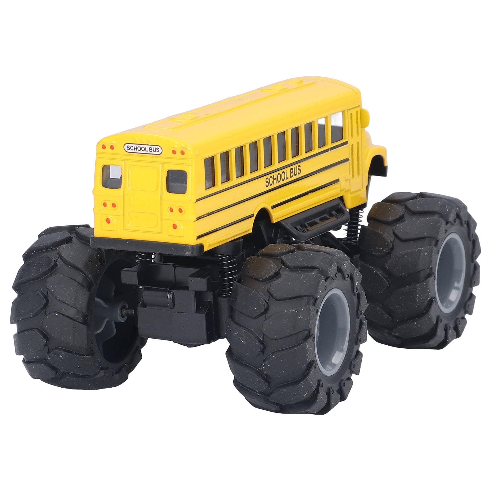 Tebru 143 Scale Bus Car Model Alloy Large Wheels High Simulation Pull