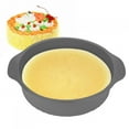 thumbnail image 1 of Tebru 10 Inch Round Shape Silicone Mold Cake Pan Mould Bread Bakeware DIY Baking, 1 of 7